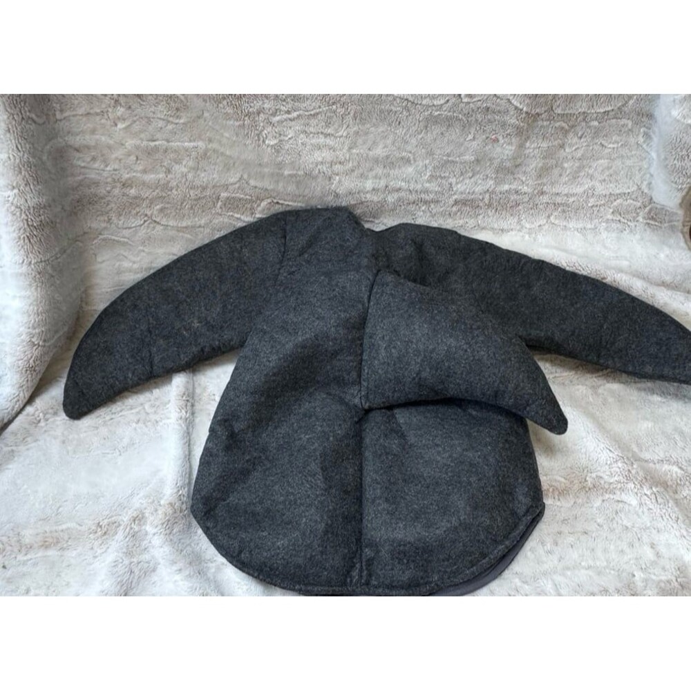 Pottery Barn Kids 2 Piece Gray Shark 3D Halloween Costume Size 7-8 - Picture 8 of 10